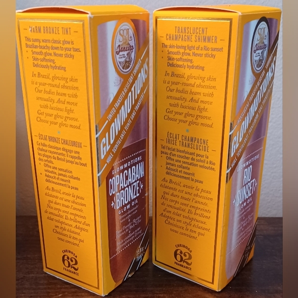 Sol de Janeiro Glow Motions Body Oil Copacabana Bronze or Rio Sunset Glow - Picture 7 of 9